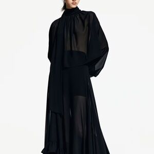 Elegant Black Women's Dress